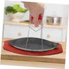 1 Set Teppanyaki Fish Plate Grill Pans Cast Iron Grill Pan Fish Baking Tray Non-sticky Steak Plate Teppanyaki Serving Tray Cast Iron Skillet Western Food Serving Tray view 4
