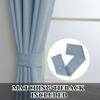 Fcosie Natural Linen Blended Curtains 63 Inches Length Blackout Curtains and Drapes Grommet Top Window Treatment Drapery Panels Draperies (2 Panels, 50 W x 63 L Inches, Cloisoone) view 4