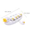 ASDUU Duck Ceramic Chopstick Rest Ducky Porcelain Spoon Holder Set Pottery Cutlery Knife Fork Stand for Home Kitchen Table Tableware Cooking Utensils Dish Accessories Decor Gift view 2