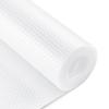 24 x 236.22 Inch Shelf Liners for Kitchen Cabinets Non Adhesive Drawer Liners, Non-Slip EVA Material Refrigerator Liners Waterproof & Oilproof Roll for Bathroom, Kitchen, Cupboard, Shelves -Clear view 1