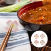 ASDUU 4pcs Ceramic Chopsticks Rest Japanese Flower Chopsticks Rack Dinner Spoons Stand Kitchen Tableware Holder Decor Gift view 2