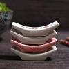 ASDUU Ceramic Chopstick Rest Chinese Style Plum Stand Spoon Fork Holder 2pcs Decor Gift view 2