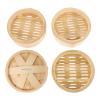 1set Steamer Lid Design for Healthy Cooking Deep Food Steamer for Fish Dumplings and Veggies Natural Material Safe and Kitchen Supply view 1