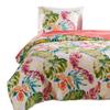 Benjara Aulne 2 Piece Twin Quilt Set with Leaf Print view 3