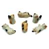 ASDUU Cute Cat Chopsticks Rest Dinner Spoon Stand Fork Holder for Restaurant Home Party Set of 6 Decor Gift view 2
