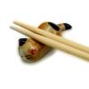 ASDUU Cute Cat Chopsticks Rest Dinner Spoon Stand Fork Holder for Restaurant Home Party Set of 6 Decor Gift view 4