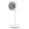 Simple Deluxe 7 inch Stand Fan, 3 Speeds & 3 Modes, 15 Hours Timer, 70 Oscillating Circulating Fan, with Remote Control, Air Circulation Fan for Room, Indoor,White view 1