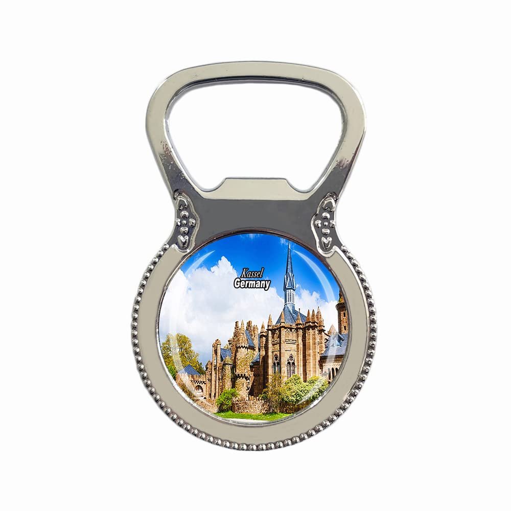 Bergpark Kassel Germany Fridge Magnet Bottle Opener Tourist Souvenir Gift Collection Refrigerator Magnetic Sticker