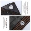 Shade Netting Black 23m 33m 34m 45m 46m 48m 55m, 90% Sunblock Shade Cloth, Greenhouse Plant Shading Net, Shade Net for Pergola, Shade Mesh Tarp, Privacy Netting,Black-2x5m(6.6 * 16.4ft) view 3