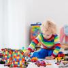 Shappy Building Block Party Favor Bags, Drawstring Gift Backpack, 24 Packs view 2