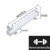 Pull Out Clothes Rail 25-61 cm, Closet Pull Out Trousers Rack, Extendable Closet Rod for Pants Clothing Storage, Wardrobe Adjustable Clothes Hanger Rail Space Saving, Load 25kg (Size : 46cm) view 2