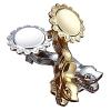 Alloy Chopstick Rest Chinese Dragon Stand Spoon Fork Holder Set 9cmx2.5cm Decor Gift view 3