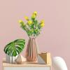 WIVAYE 3Pack Artificial Lemon Branches for Vases, 14 Inch Fake Lemon Decor Lifelike Plant Decor Fake Tree Branches for Home Office Table Centerpiece, Yellow view 3