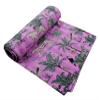 Indian Handmade Bedspread Kantha Work Bed Decor Throw Blanket Queen (90X108 inches) Size view 2
