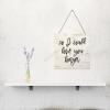 Wooden Signs, Rustic I Wish I Had Met You Sooner So I Could Love You Longer Sign Plaque Pianted Quote Home Decor Farmhouse Garden Outdoor Wall Art 8"x8", S125 view 4