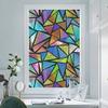 Window Film Privacy Church Style Glass Static Cling Window Film Stained Glass Sticker for Home Glass UV Blocking/Privacy/Heat Control (A,27.6"x78.74"(70x200cm)) view 4