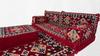 Arabic Jalsa Floor Sofa, Floor Couch, Loveseats, Oriental Seating Sofa, Ethnic Sofa, Living Room Sofa,Ottoman Couch,Arabic Couch,Arabic Sofa view 2