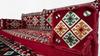 Arabic Jalsa Floor Sofa, Floor Couch, Loveseats, Oriental Seating Sofa, Ethnic Sofa, Living Room Sofa,Ottoman Couch,Arabic Couch,Arabic Sofa view 4