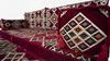 Maroon Arabic Majlis, Floor Sofa Seating Set, Arabic Jalsa, Loveseats,Floor Cushions, Traditional Arabic Sofa, Ottoman Couch, Rug, Kilim view 3