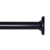 Sun Zero SN45055 Blackout Room Darkening Tension Rod, 28-60" Adjustable Length, Black Finish, 5/8" Diameter Steel Tube view 1