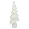 16.75" Cream Cable Knit Christmas Tree Tabletop Decoration view 4