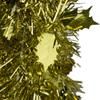 4' Gold Tinsel Pop-Up Artificial Christmas Tree Unlit view 3