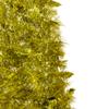 4' Gold Tinsel Pop-Up Artificial Christmas Tree Unlit view 4