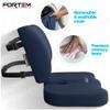FORTEM Seat Cushion, Office Chair Cushion, Lumbar Support Pillow for Office Chair, Memory Foam Sciatica Coccyx Tailbone Pressure Pain Relief, Car Sitting Pad, Washable Non Slip view 3