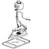 CONSEW INDUSTRIAL GRAVITY FEED IRON SET MODEL # CES-94A, 6X10 view 4