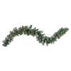 6' x 9" Pre-Lit Decorated Frosted Pine and Pine Cone Artificial Christmas Garland view 1