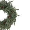 24" Pre-Lit Artificial Mixed Pine and Pine Cone Christmas Wreath view 4