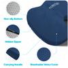FORTEM Seat Cushion, Office Chair Cushion, Lumbar Support Pillow for Office Chair, Memory Foam Sciatica Coccyx Tailbone Pressure Pain Relief, Car Sitting Pad, Washable Non Slip view 4