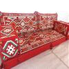 mysticalanatolia Oriental Arabic Majlis Floor Seating Sofa Cushion 75x27x4 inch for Home Lounge Decor Bohemian Indoor Outdoor Living Room Furniture Set view 4