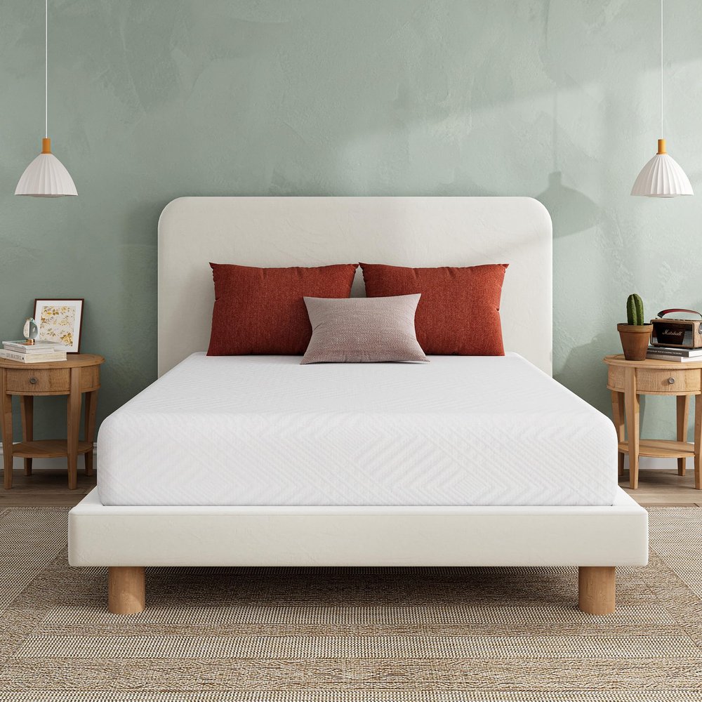 MLILY EGO 6 Inch Twin Mattress - Green Tea Memory Foam, Cooling Gel, Fiberglass-Free, CertiPUR-US Certified, for Kids, Bunk Beds, Trundle & Daybeds