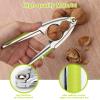 2 Pack Walnut Cracker Tools, Windspeed Heavy Duty Nut Crackers for Walnuts Pistachio Stainless Steel Walnut Cracker Opener Tool with Non-Slip Handle view 4
