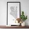 MG Global - Lima Map Poster - Lima Print - Lima Poster - Lima Peru - Peru Print - Peru Peru Decor - Lima City Print - Map Print - 11x17 16x24 24x36 Homewarming Gift - Wall Art Decor view 3