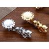 Chopsticks Holder-2pcs Chopsticks Holder Alloy Retro Dragon Head Chopsticks Rack Knife Spoon Fork Stand Silver Decor Gift view 2