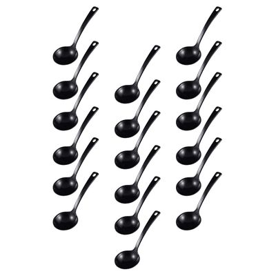 18pcs Multi-purpose Soup Ladle Ergonomic Spoons for Soup Porridge and to Clean Home Supplies Lightweight and Compact for Picnics