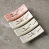 ASDUU 8PCS Chopsticks Rest Holder Chopsticks Rest Rack Ceramic Chopstick Rest Chopstick Stand for Chopsticks Forks Spoons Decor Gift view 4