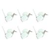 ASDUU Chopsticks Holder-6 Pcs Japanese-Style Ceramics Chopsticks Rests Handmade Thousand Paper Crane Chopsticks Holder Fork Knife Holder Rack Decor Gift view 1