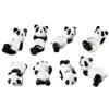 ASDUU Ceramic Chopstick Holder, Ceramic Chopstick Rest Cute Chopstick Rest Panda Chopsticks Rest Ceramic Spoon Holder for Serving 8pcs Decor Gift view 1