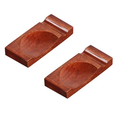 ASDUU Chopsticks Holder-2pcs Japanese-Style Chopsticks Rests Wooden Chopsticks Holder Spoon Stand Dinner Table Decoration for Home Restaurant Decor Gift