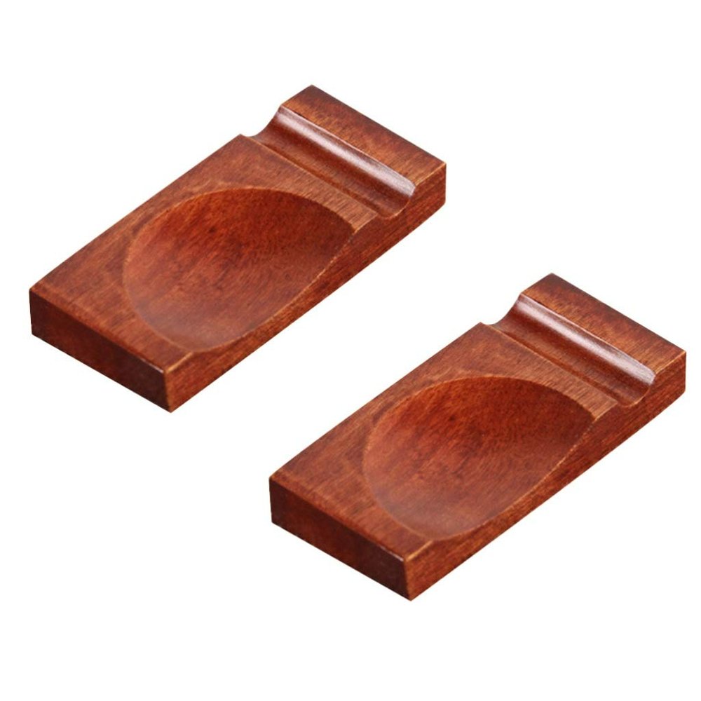 ASDUU Chopsticks Holder-2pcs Japanese-Style Chopsticks Rests Wooden Chopsticks Holder Spoon Stand Dinner Table Decoration for Home Restaurant Decor Gift