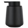 12Oz Black Soap Dispenser - Modern Ceramic Lotion Hand Soap Dispenser with Easy-to-Press Black Pump, Reusable and Refillable Liquid Dish Soap Dispensers for Bathroom & Kitchen view 1