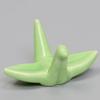 ASDUU 5pcs Ceramic Chopsticks Stand Cute Ceramic Chopsticks Rest Rack Thousand Paper Crane Chopstick Rest Ceramic Fork Rest for Decation Decor Gift view 2