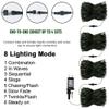 TW SHINE Green Christmas Lights, Total 400 LED 132FT Christmas Lights Plug in with 8 Modes, Waterproof Fairy St. Patrick's Day Light Outdoor, Indoor Christmas Decorations for Party Yard Decorations view 3