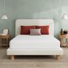 MLILY EGO 6 Inch Full Memory Foam Mattress - Green Tea & Cooling Gel, Medium Firm, CertiPUR-US Certified, Double Mattress, 54"x75", White view 1