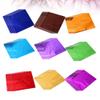 Totority Candy Wrapping Foil 3.15 Inch Square Aluminum Foil Sheets Glossy Mixed Color 900 Pieces Food Packaging for Party Favors Wraps and Gift Packaging view 4