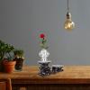 GANAZONO Elegant Wooden Flower Pot Holder Craft Holder Versatile Decorative Base Unique Pedestal Flowerpot Stand view 4