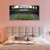 3 Panel California SoFi Stadium Wall Art Poster on Canvas Framed Art Sport Stadium Paintings Los Angeles Artwork Picture Giclee Print for Modern Classroom Home Decoration, 48" Wx24 H view 3